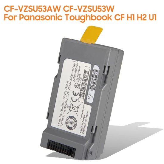 Original Batterie Panasonic CF-VZSU53 CF-VZSU53AJS 3400mAh 23Wh - Cliquez sur l'image pour la fermer