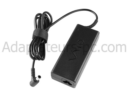 65W Original AC Adaptateur Chargeur pour Sony SVF1421V1EW SVF1421X1EB