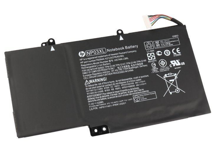 43Wh Batterie Original pour HP TPN-Q147 TPN-Q148 TPN-Q149 TPN-Q146 - Cliquez sur l'image pour la fermer