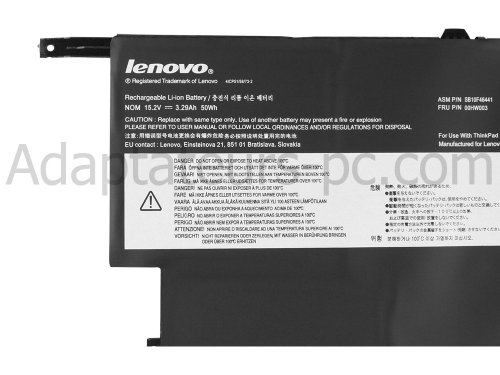 3290mAh Batterie pour Lenovo ThinkPad NEW X1 Carbon Type 20BS 20BT