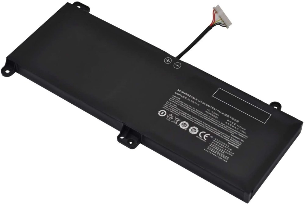 4320mAh 66Wh Batterie Clevo PA70BAT-4