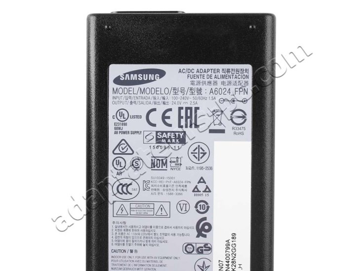 Original 60W Samsung HWJ550 AC Adaptateur Chargeur + Cable - Cliquez sur l'image pour la fermer