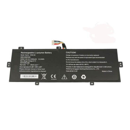 Batterie Xidu H-3975230P 5400mAh 41.04Wh - Cliquez sur l'image pour la fermer