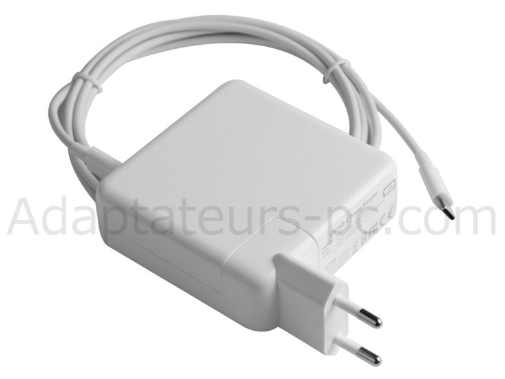 87W USB-C Adaptateur Chargeur - Apple MacBook Pro 15 MPTT2ZE/A + Cable - Cliquez sur l'image pour la fermer
