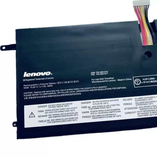 3110mAh Batterie pour Lenovo 45N1070 45N1071 - Cliquez sur l'image pour la fermer
