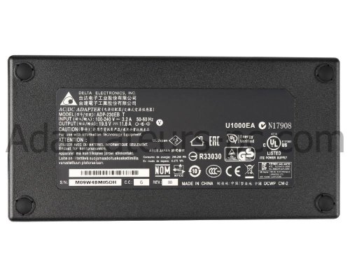 Adaptateur Chargeur Original MSI GT72VR 7RD-462XES 230W