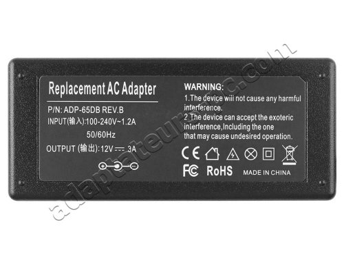 36W Samsung AD-3612S BN44-00139C AC Adaptateur Chargeur