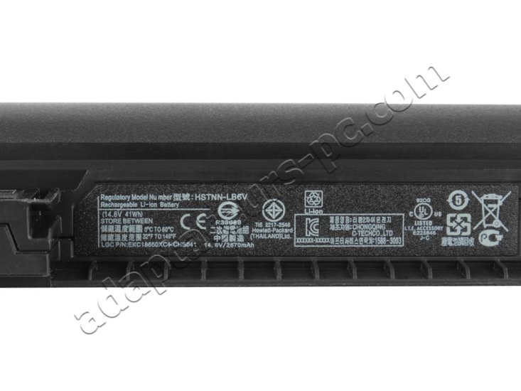 41Wh Batterie Original pour HP Notebook 14-ac107nf 14-ac181nd 14-ac104ng - Cliquez sur l'image pour la fermer