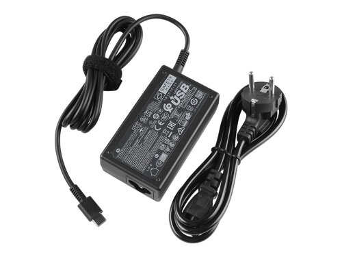 Original 65W USB-C HP Spectre x360 Convertible 14-ea0059nf 14-ea0907nz AC Adaptateur Chargeur