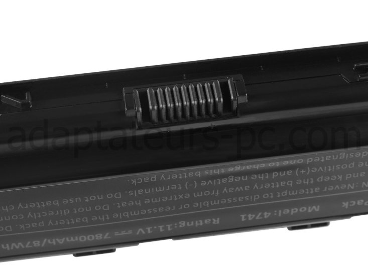 7800mAh Batterie pour Packard Bell EasyNote TE11BZ-11204G32Mnks - Cliquez sur l'image pour la fermer