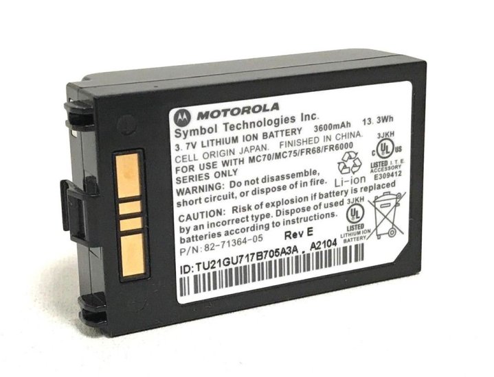 13.3Wh Batterie Original Motorola Symbol MC70 MC75 FR68 - Cliquez sur l'image pour la fermer