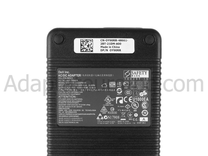 Original 330W Dell W16C W16C001 AC Adaptateur Chargeur - Cliquez sur l'image pour la fermer