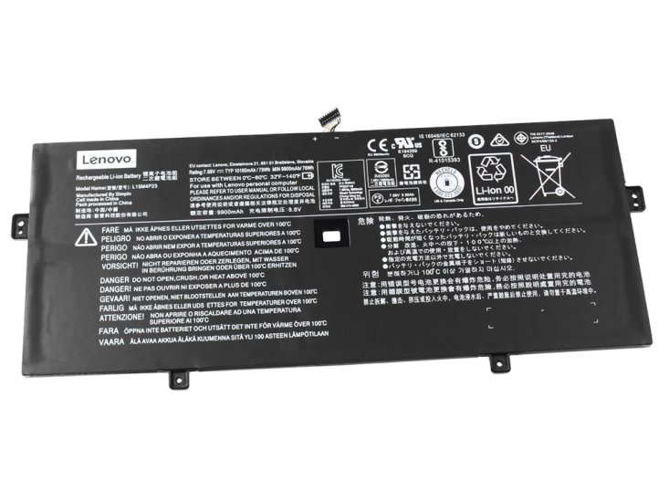 Original 10160mAh 78Wh Batterie Lenovo Yoga 910-13IKB 80VF004CGE - Cliquez sur l'image pour la fermer