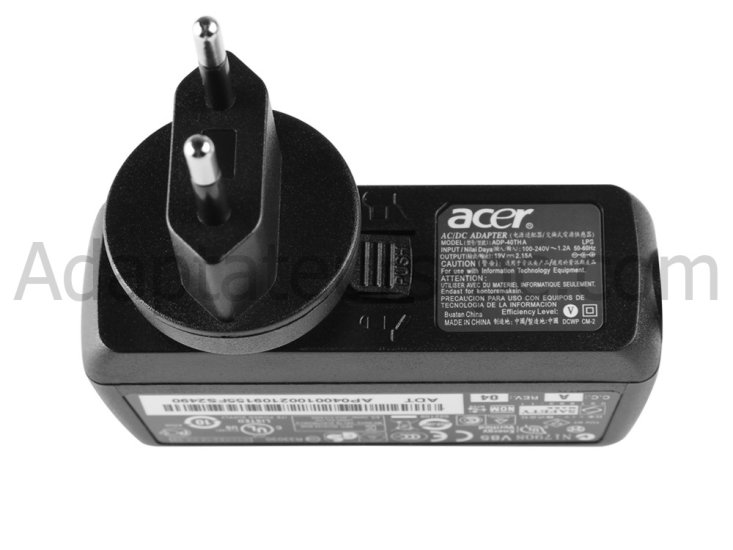 40W Original AC Adaptateur Chargeur pour Gateway LT41P04U - Cliquez sur l'image pour la fermer