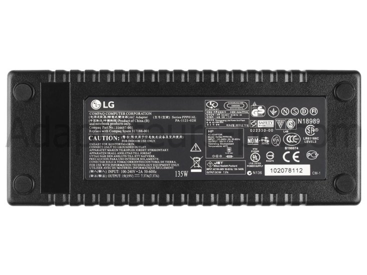 140W AC Adaptateur Chargeur pour LG All-in one PC XPION 29V940-UT50K - Cliquez sur l'image pour la fermer