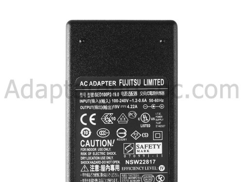 Original 80W Fujitsu FUJ:CP500613-XX AC Adaptateur Chargeur