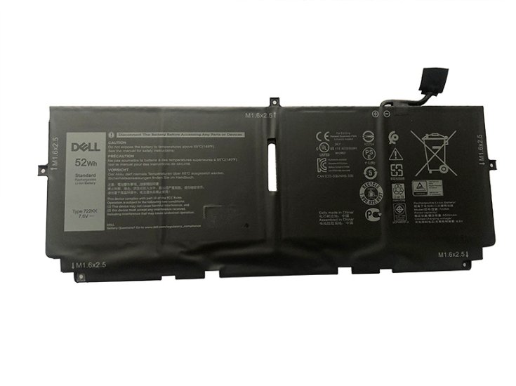 Original Batterie Dell XPS 13 9300 6500mAh 52Wh - Cliquez sur l'image pour la fermer
