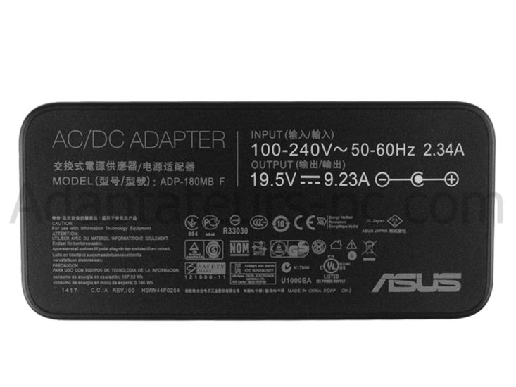 180W Original Adaptateur Chargeur pour Asus ROG Strix GL502VT-DS74 GL502VY - Cliquez sur l'image pour la fermer