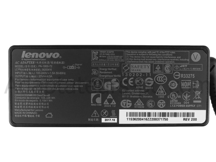 Chargeur Original Lenovo Thinkpad L440 20AT001ACD 90W - Cliquez sur l'image pour la fermer