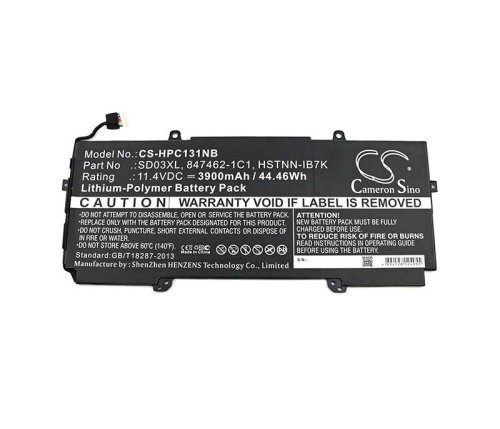 3950mAh 45Wh Batterie HP HSTNN-IB7K