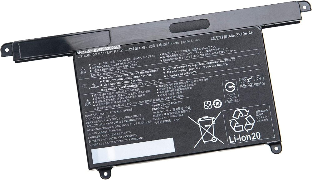 Batterie Fujitsu FPB0343S FPCBP544 3490mAh 25Wh