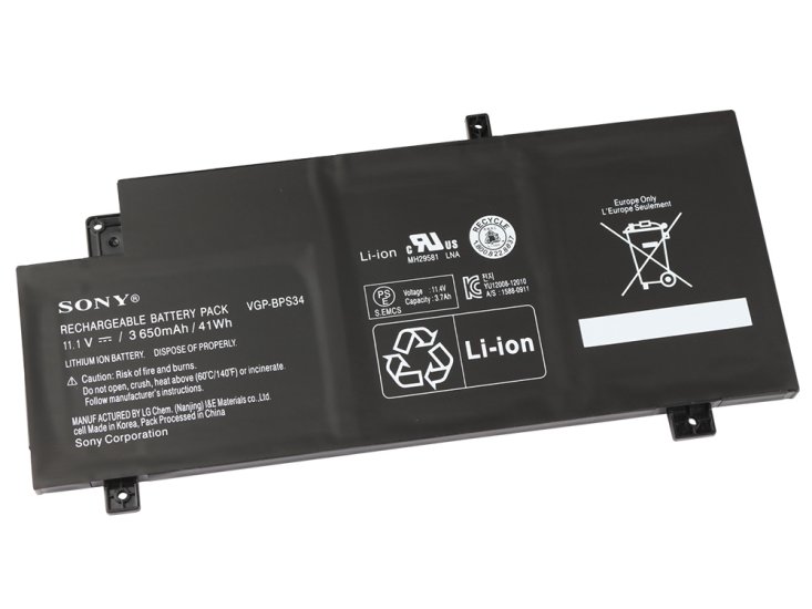 3650mAh Batterie pour Sony Vaio SVF15A1A1J SVF15A17CJB SVF15A17CJP - Cliquez sur l'image pour la fermer