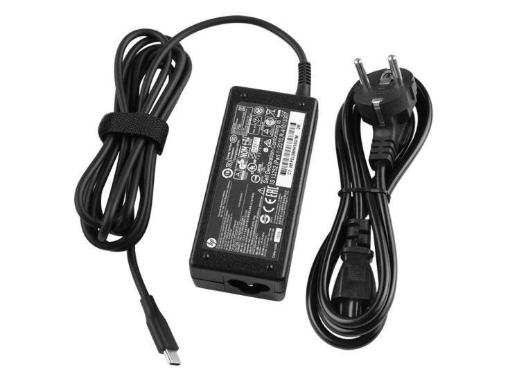 45W USB-C HP TPN-CA02 AC Adaptateur Chargeur + Cable - Cliquez sur l'image pour la fermer