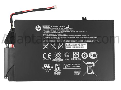 3400mAh Batterie Original pour HP Envy Ultrabook 4-1162sf