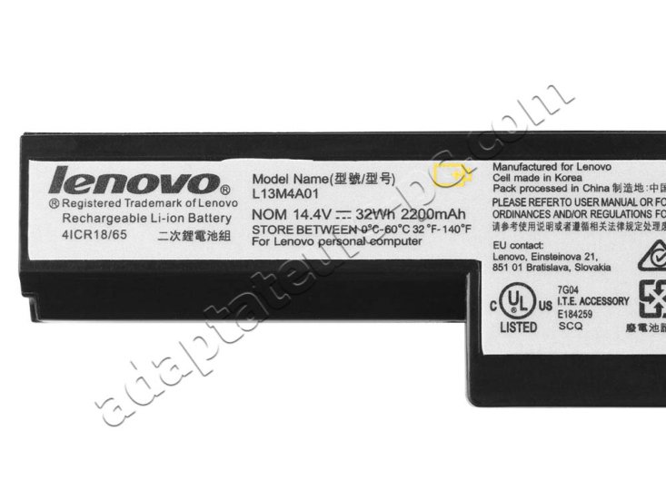 32Wh Batterie pour Lenovo E50-70 - Cliquez sur l'image pour la fermer