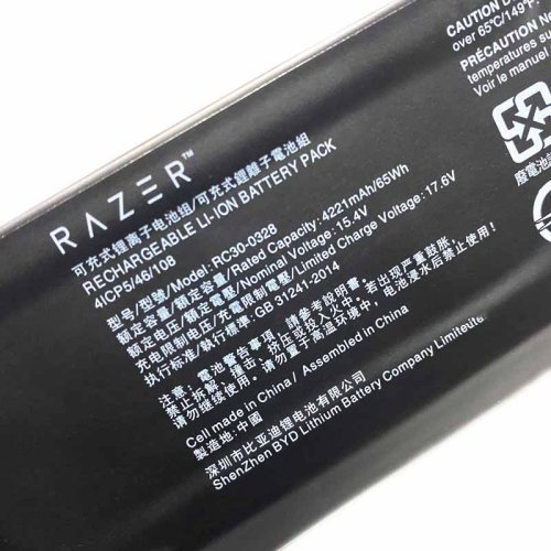 Original Batterie Razer Blade 15 RZ09-03287EM2-R3U1 4221mAh 65Wh
