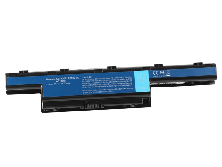 7800mAh Batterie pour Acer Aspire 4750Z - Cliquez sur l'image pour la fermer