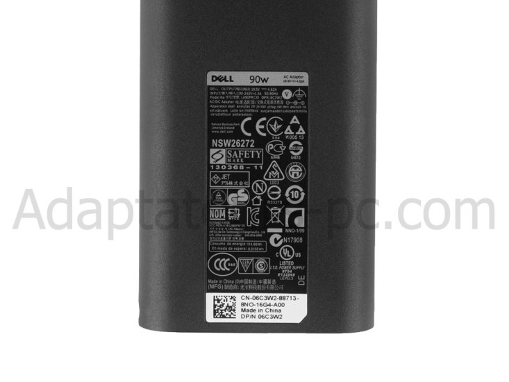 90W Original AC Adaptateur Chargeur pour Dell Latitude E6540 00881 - Cliquez sur l'image pour la fermer