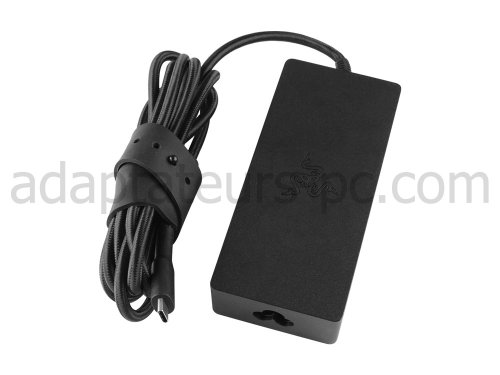 Original Razer 20V 5A 100W USB-C Adaptateur Chargeur