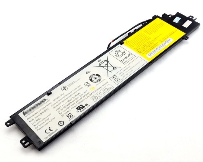6600mAh Batterie pour Lenovo Y40 - Cliquez sur l'image pour la fermer