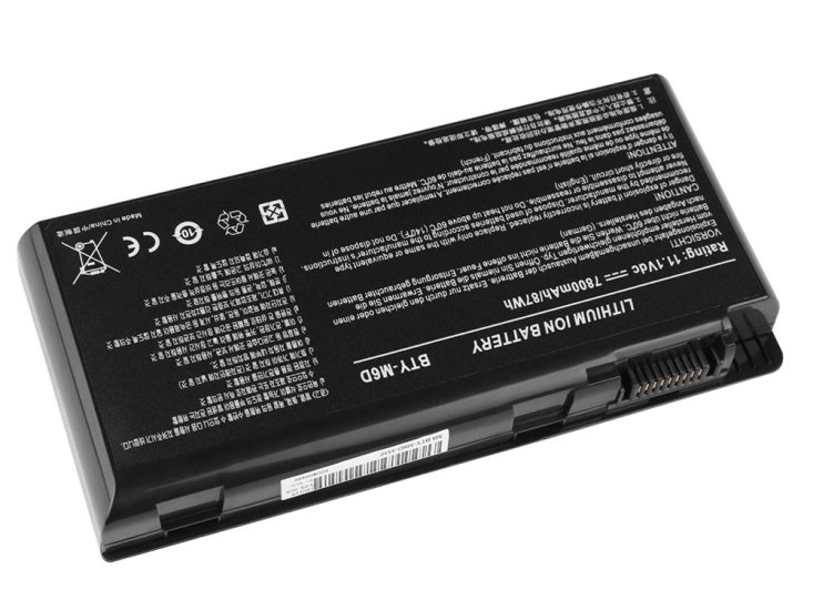7800mAh Batterie pour MSI GX780 - Cliquez sur l'image pour la fermer