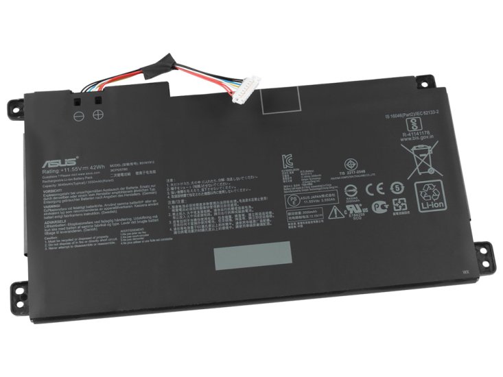 Original Batterie Asus VivoBook 14 E410MA L410MA 3640mAh 42Wh - Cliquez sur l'image pour la fermer