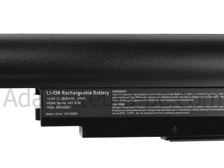 2600mAh Batterie pour Medion Akoya S4211 MD98119 MD 98129 MD98129 - Cliquez sur l'image pour la fermer