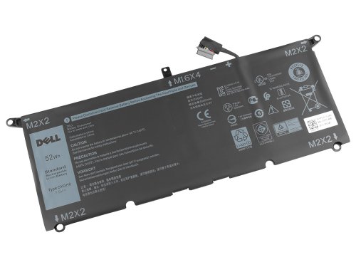 Original Batterie Dell 0H754V H754V 6500mAh 52Wh