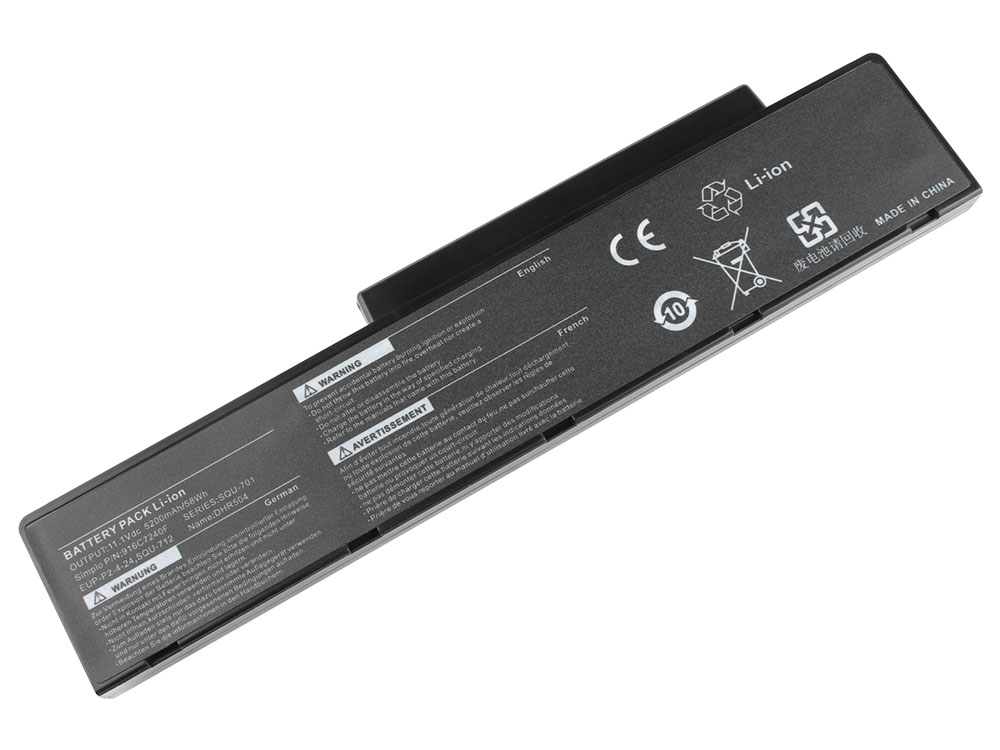 4400mAh Batterie pour Packard Bell EasyNote MH36 - Cliquez sur l'image pour la fermer