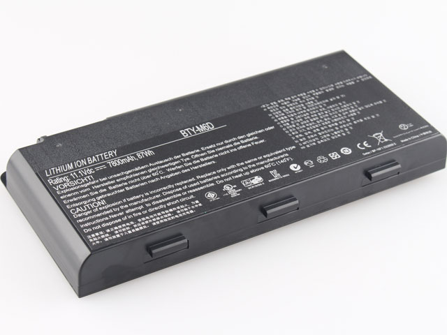 7800mAh Batterie pour Medion Erazer X6811 - Cliquez sur l'image pour la fermer