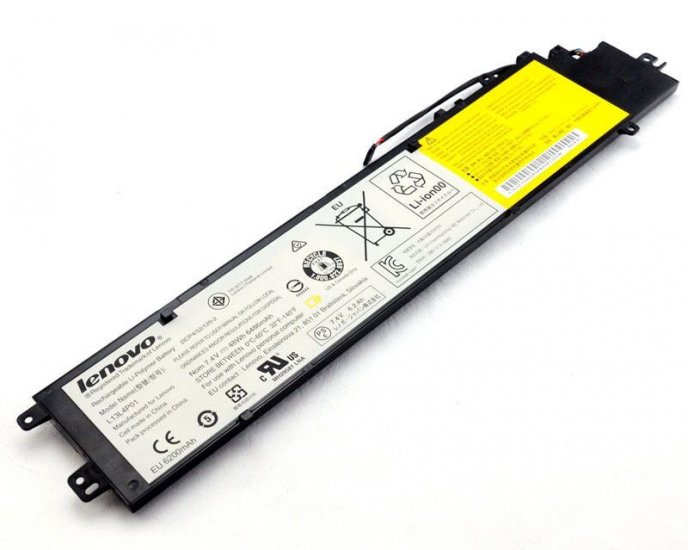 4400mAh / 4Cellules Batterie pour Lenovo IdeaPad Y700 - Cliquez sur l'image pour la fermer