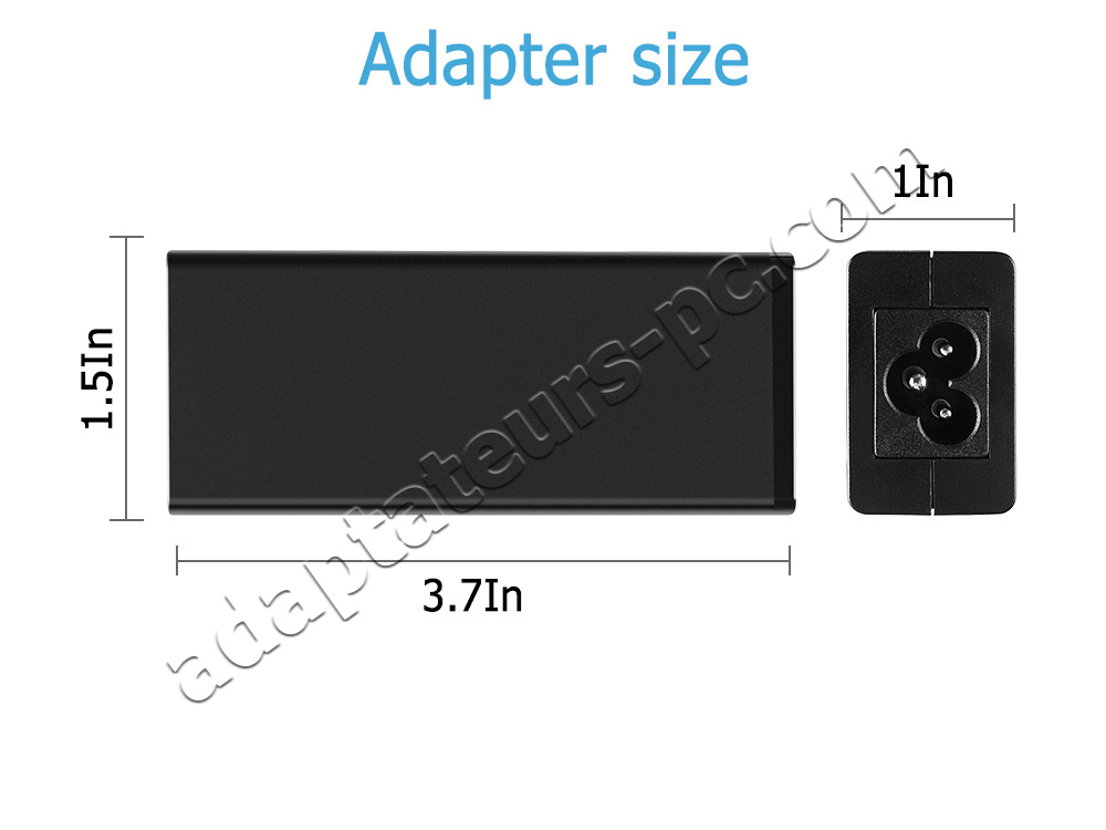 45W Acer PA-1450-26(3.0mm * 1.0mm) AC Adaptateur Chargeur