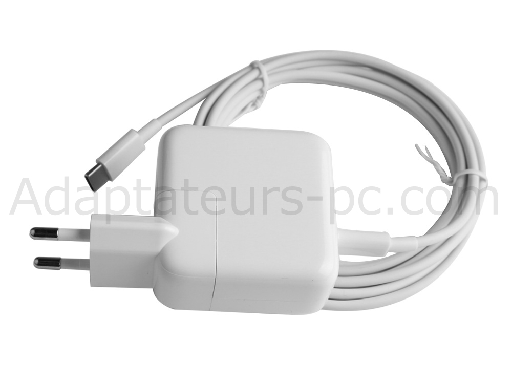 30W USB-C Apple MacBook Air Retina 13 2020 A2179 Adaptateur Chargeur