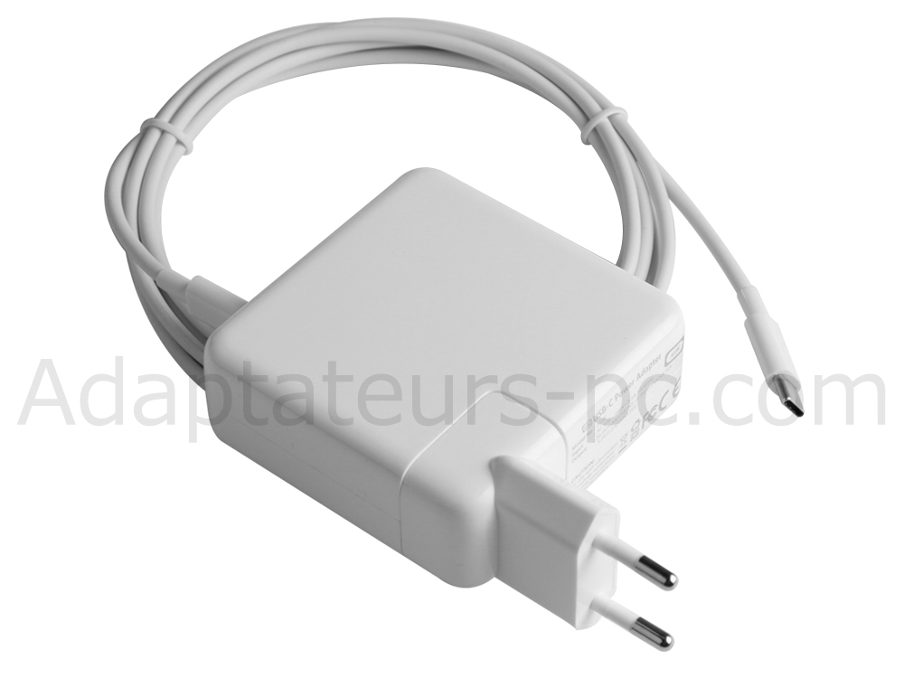 61W USB-C Apple MacBook Pro 13 2020 MXK32 Adaptateur Chargeur