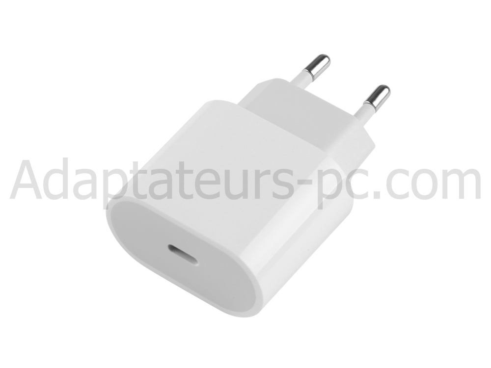 20W USB-C Apple MU7T2X/A MU7T2ZA/A Adaptateur Chargeur
