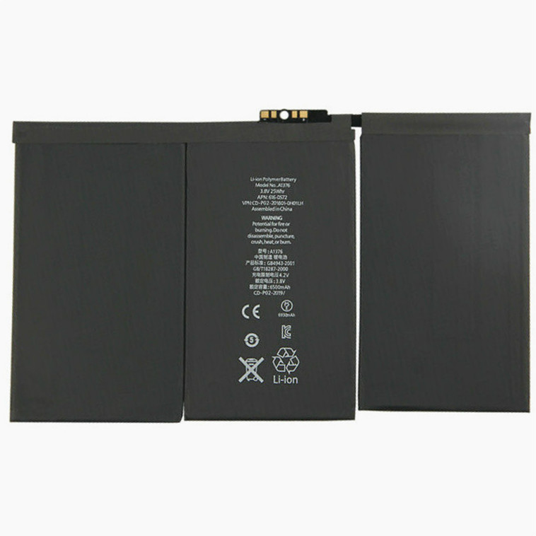 Batterie Apple 616-0576 616-0561 6500mAh 25Wh