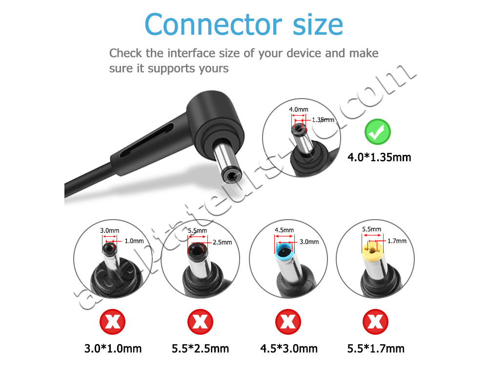 45W Original AC Adaptateur Chargeur pour Asus ZenBook UX306UA-FB093T