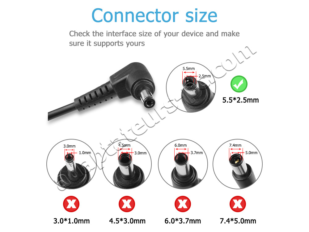 Chargeur Original Asus A52J A52Jb A52JB A52JB-SX103 90W