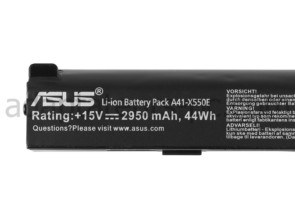 Original Batterie Asus A41 X550E A41-X550E 44Wh