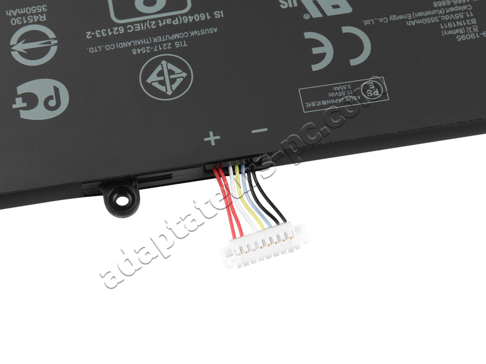 Original Batterie Asus B31N1911 C31N1911 3640mAh 42Wh